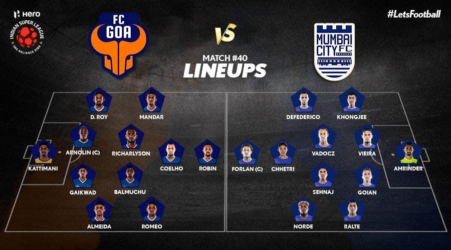 live football score, ISL 2016: Fc Goa 0-0 Mumbai fc city ...