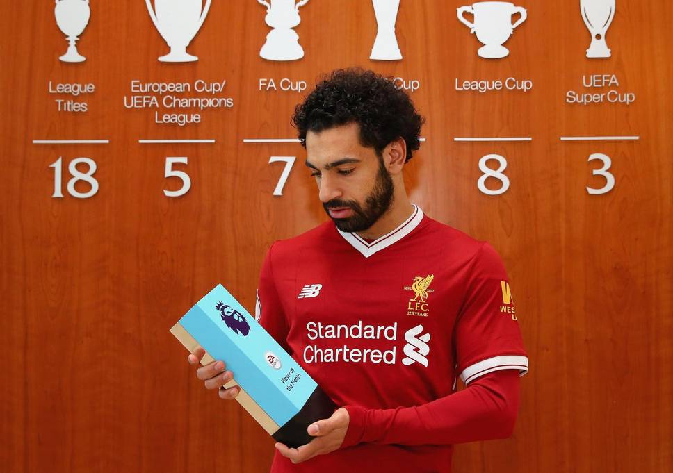 How many goals does Mohamed Salah has scored for Liverpool Till Now